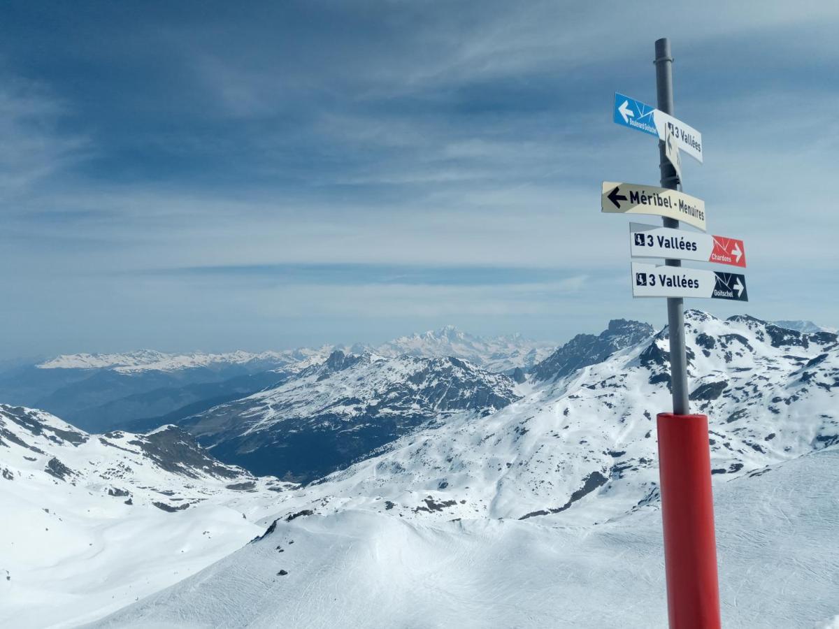 Le Chamois Des Alpages De Reberty Ski Au Pied Сен-Мартен-де-Бельвиль Экстерьер фото